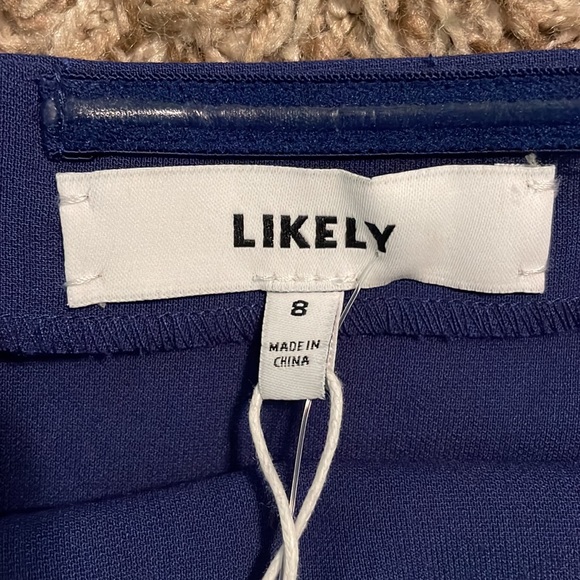 Likely Haven dress in blue in size 8 - Picture 4 of 4